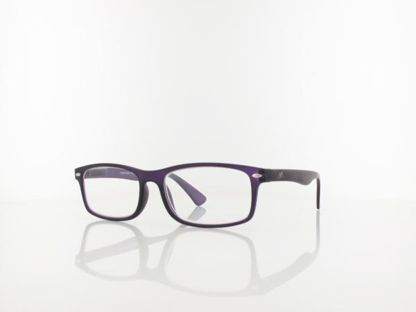 Brilando MR83D Fertiglesebrille purple +1,00