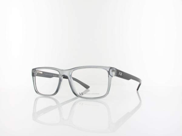 Armani Exchange AX3016 8239 53 shiny transparent grey