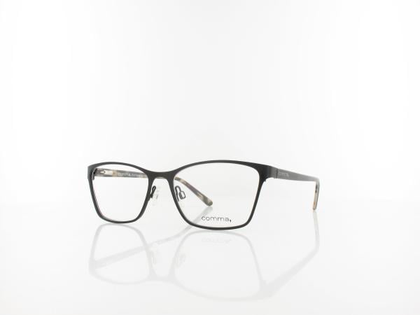 Comma 70003 30 53 matte black dark grey havana