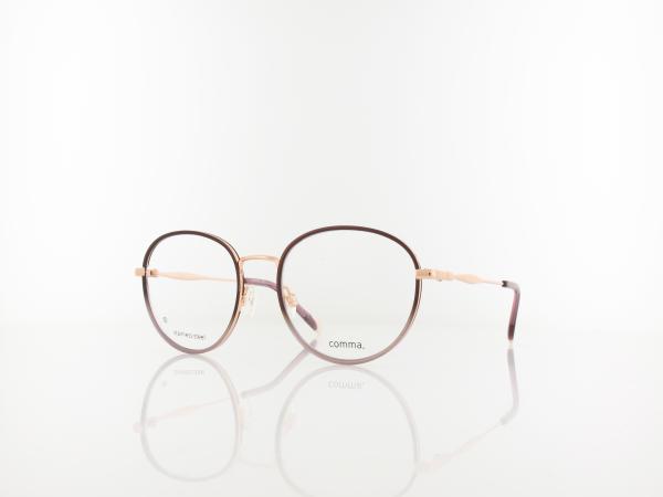 Comma 70237 17 51 braun rose verlauf rose gold glänzend