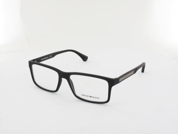 Emporio Armani EA3038 5063 56 black rubber