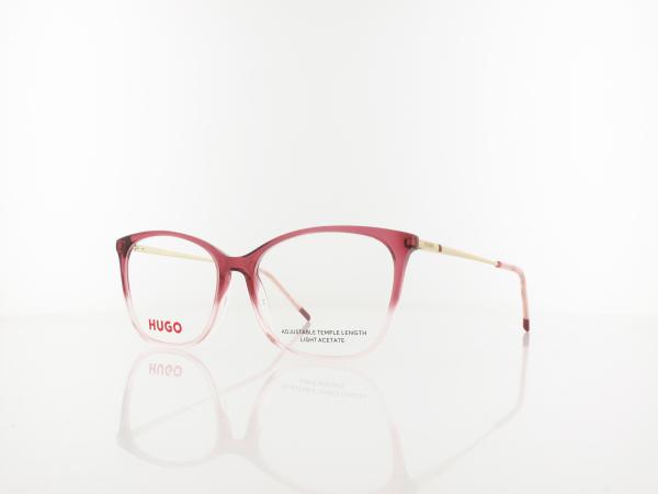 Hugo HG 1294 0T5 54 burgundy pink