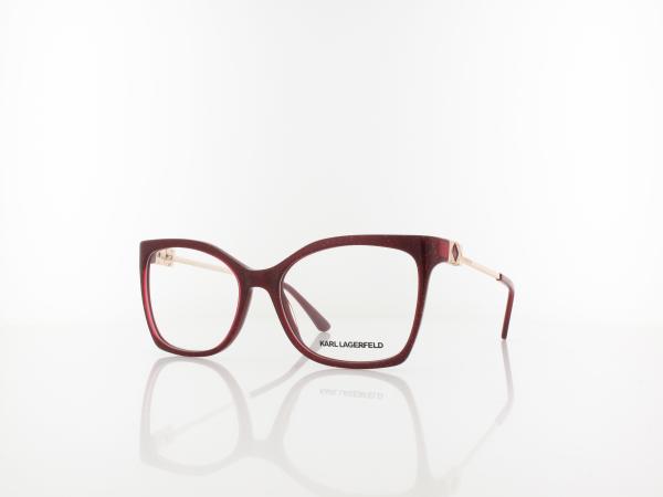 Karl Lagerfeld KL6026 616 54 red glitter