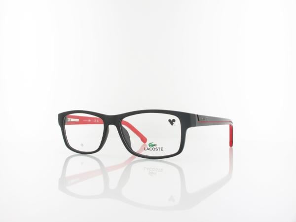 Lacoste L2707 004 53 matte black red