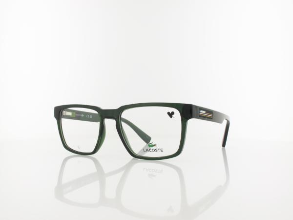 Lacoste L2948 301 53 transparent green