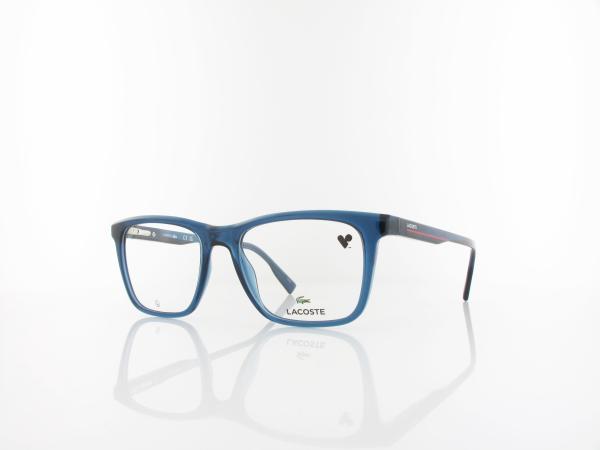 Lacoste L2960 410 54 transparent blue