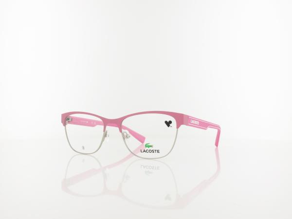 Lacoste L3112 650 49 matte pink