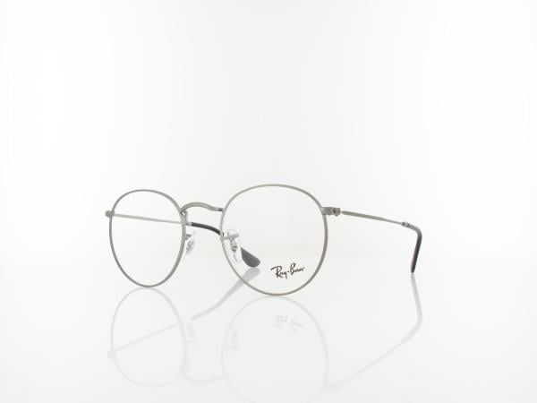 Ray Ban Round Metal RX3447V 2620 50 matte gunmetal