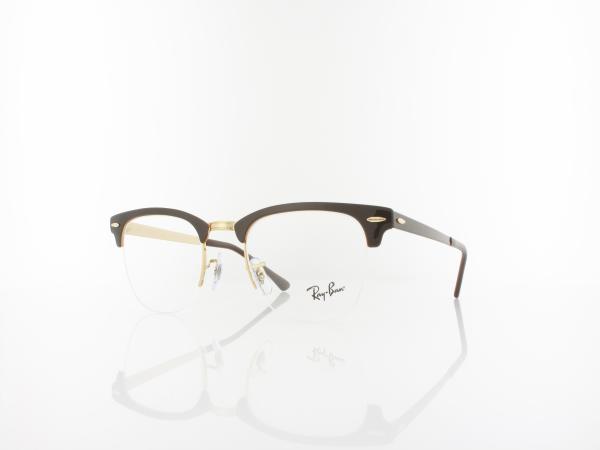 Ray Ban Clubmaster Metal RX3716VM 3116 50 brown on legend gold