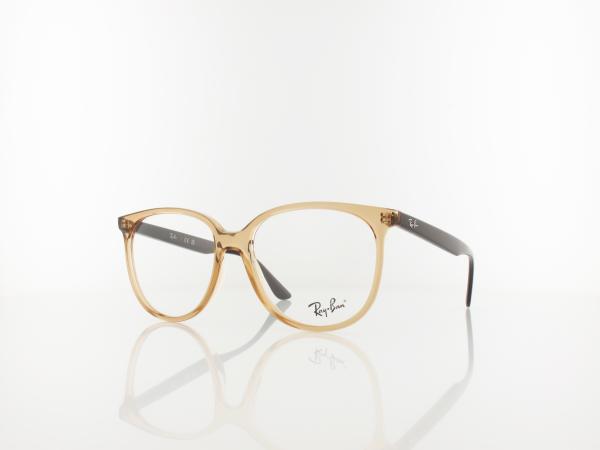 Ray Ban RX4378V 8172 54 transparent brown