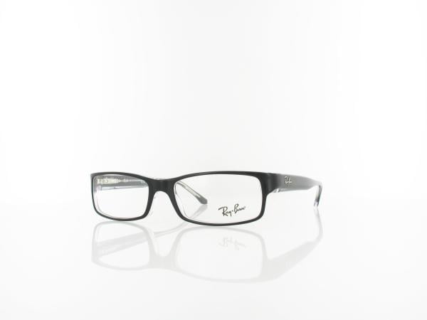 Ray Ban RX5114 2034 52 black transparent