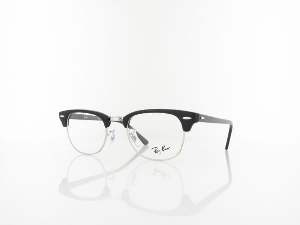 Ray Ban Clubmaster RX5154 2000 49 shiny black