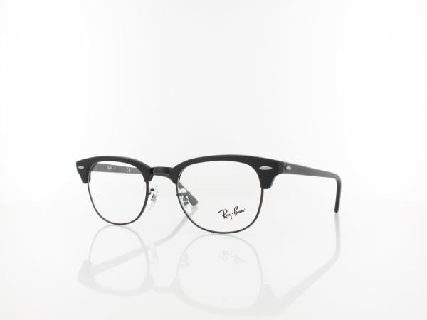 Ray Ban Clubmaster RX5154 2077 51 matte black