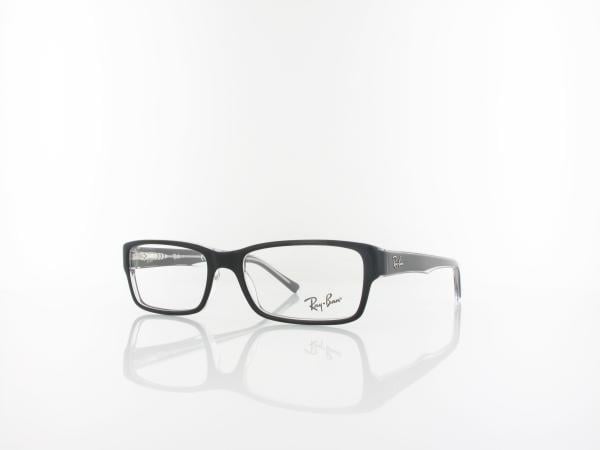 Ray Ban RX5169 2034 52 black / transparent