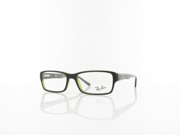 Ray Ban RX5169 2383 52 top havana on green transparent