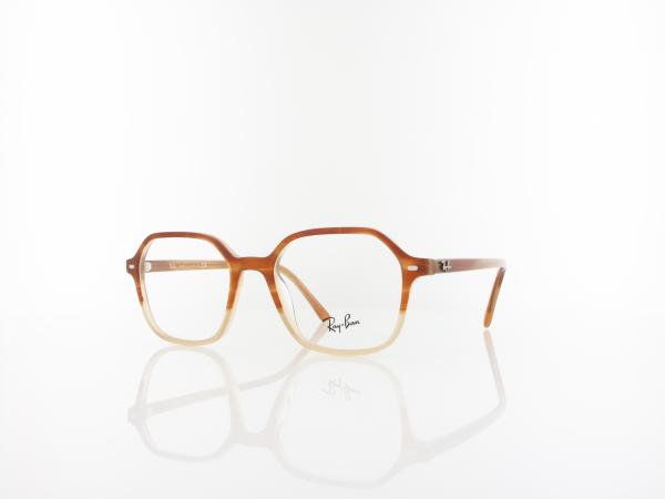 Ray Ban RX5394 8108 51 gradient light brown havana