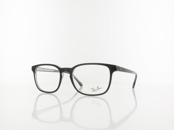 Ray Ban RX5418 8367 54 dark gray on transparent gray