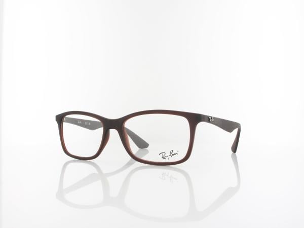 Ray Ban RX7047 5451 56 matte transparent brown