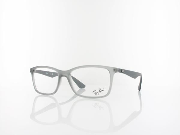 Ray Ban RX7047 5482 56 matte trasp grey