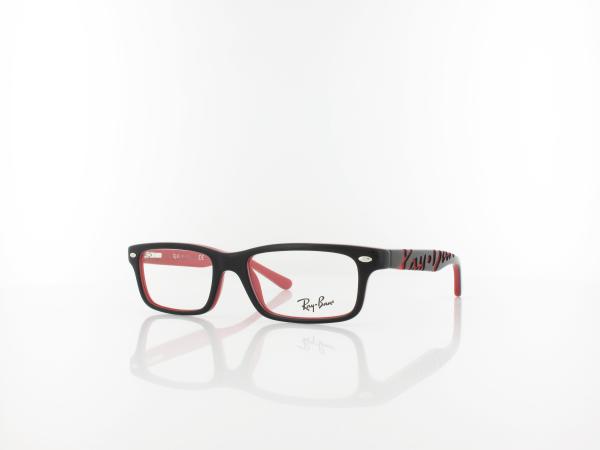 Ray Ban RY1535 3573 48 top black on red