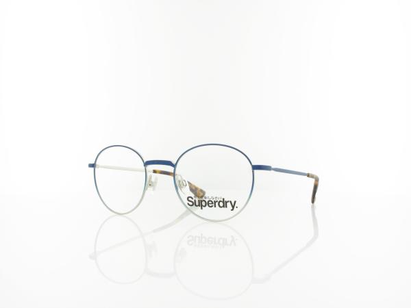 Superdry Dakota20 006 49 matte painted navy plated silver