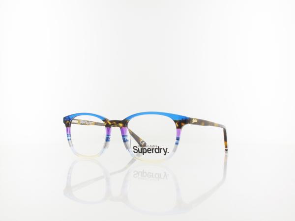 Superdry Maeve 132 47 blue purple havanna transparent