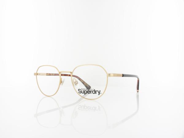 Superdry Scholar 001 49 gold black tortoise