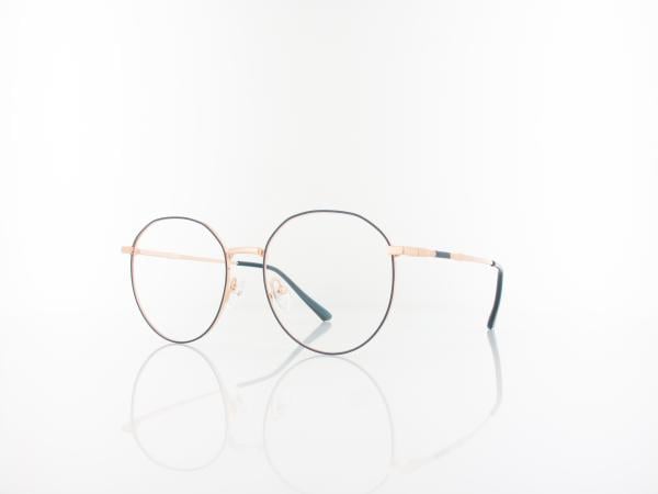 Brilando 903 C 52 rosegold samtig blau