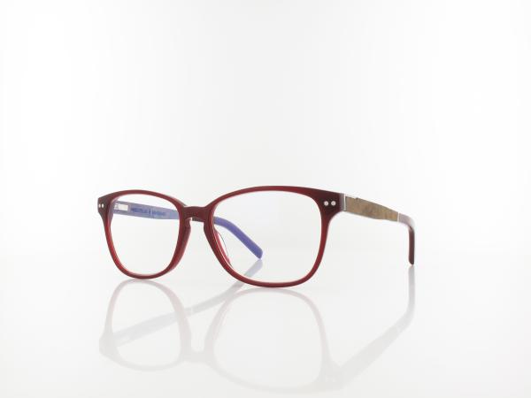 Wood Fellas Sendling Premium Wood Acetate 10937 6307 53 curled burgundy