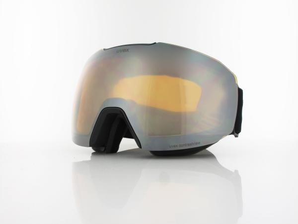 UVEX epic ATTRACT S S550662 2030 black matt / mirror silver - yellow