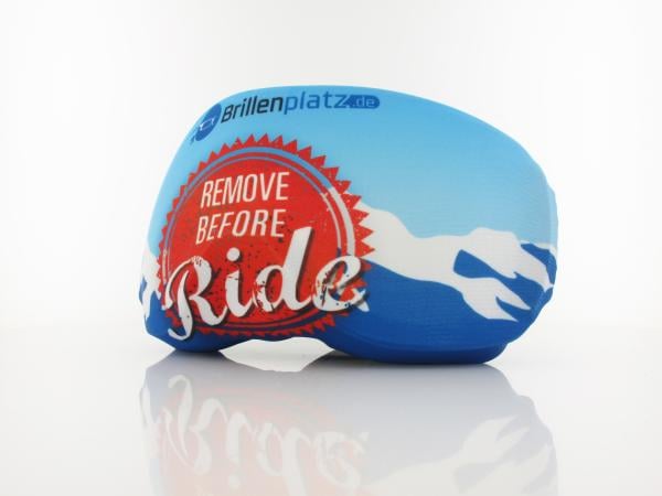 Brilando goggle cover 01 remove before ride blue red